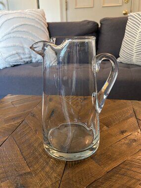 Beautiful Blown Glass Water Pitcher MSRP $40